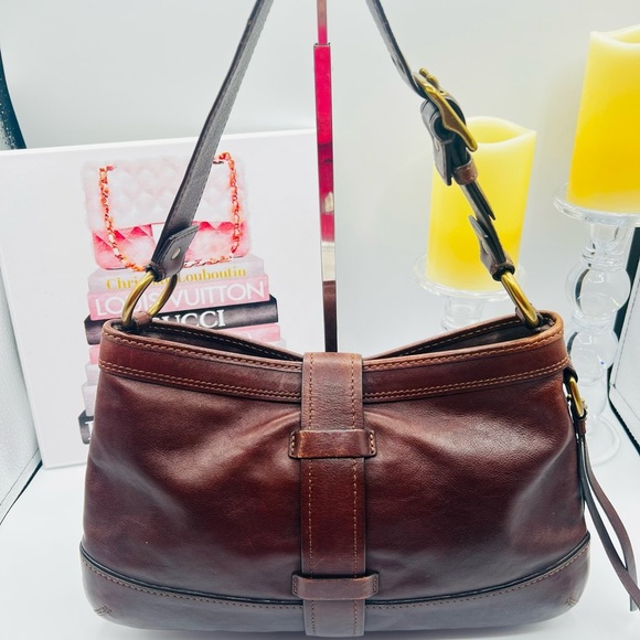 Coach Vintage #7458 Whiskey Leather Bag - Picture 7 of 16